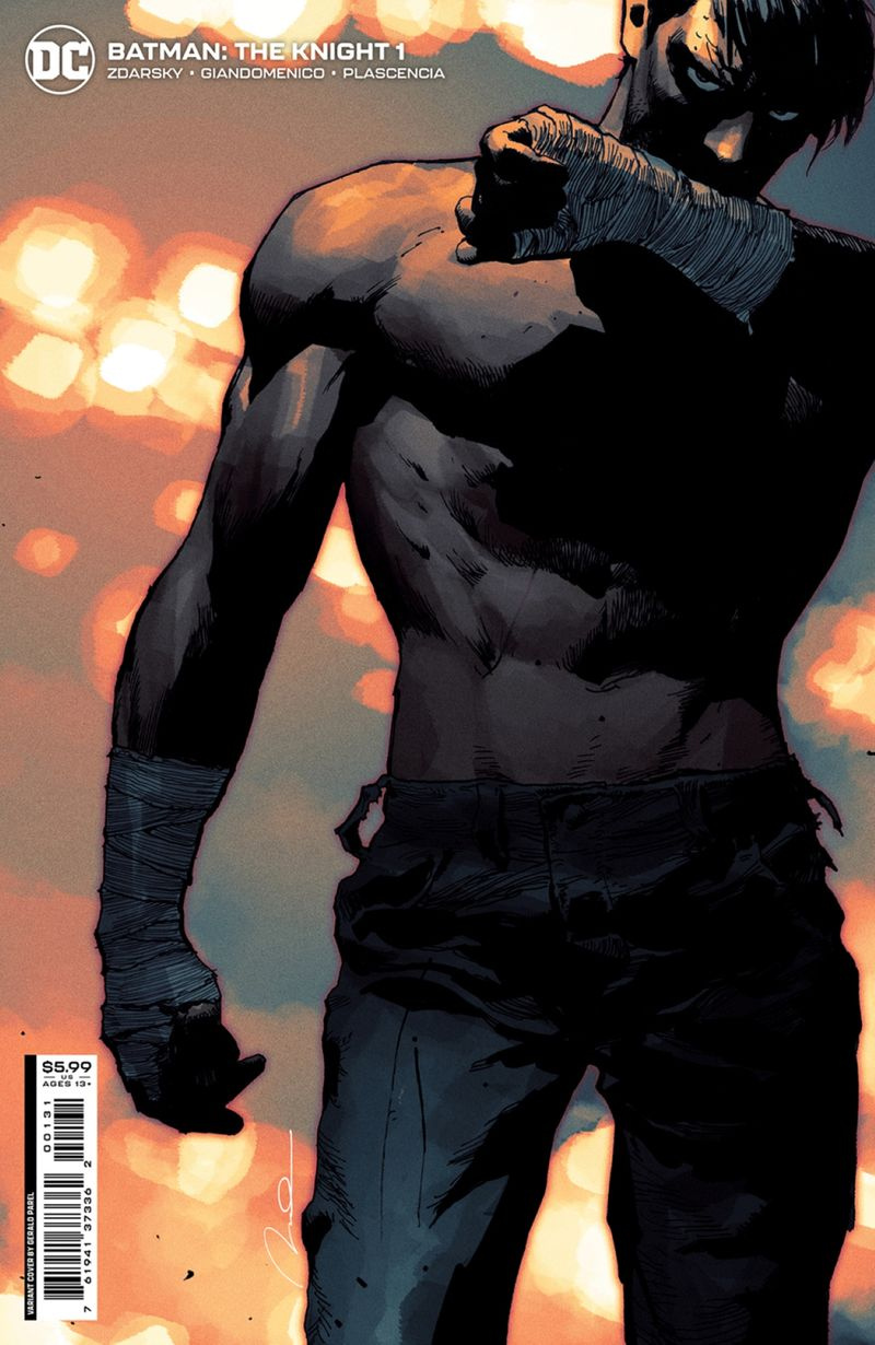 sivu Batman: The Knight #1:stä