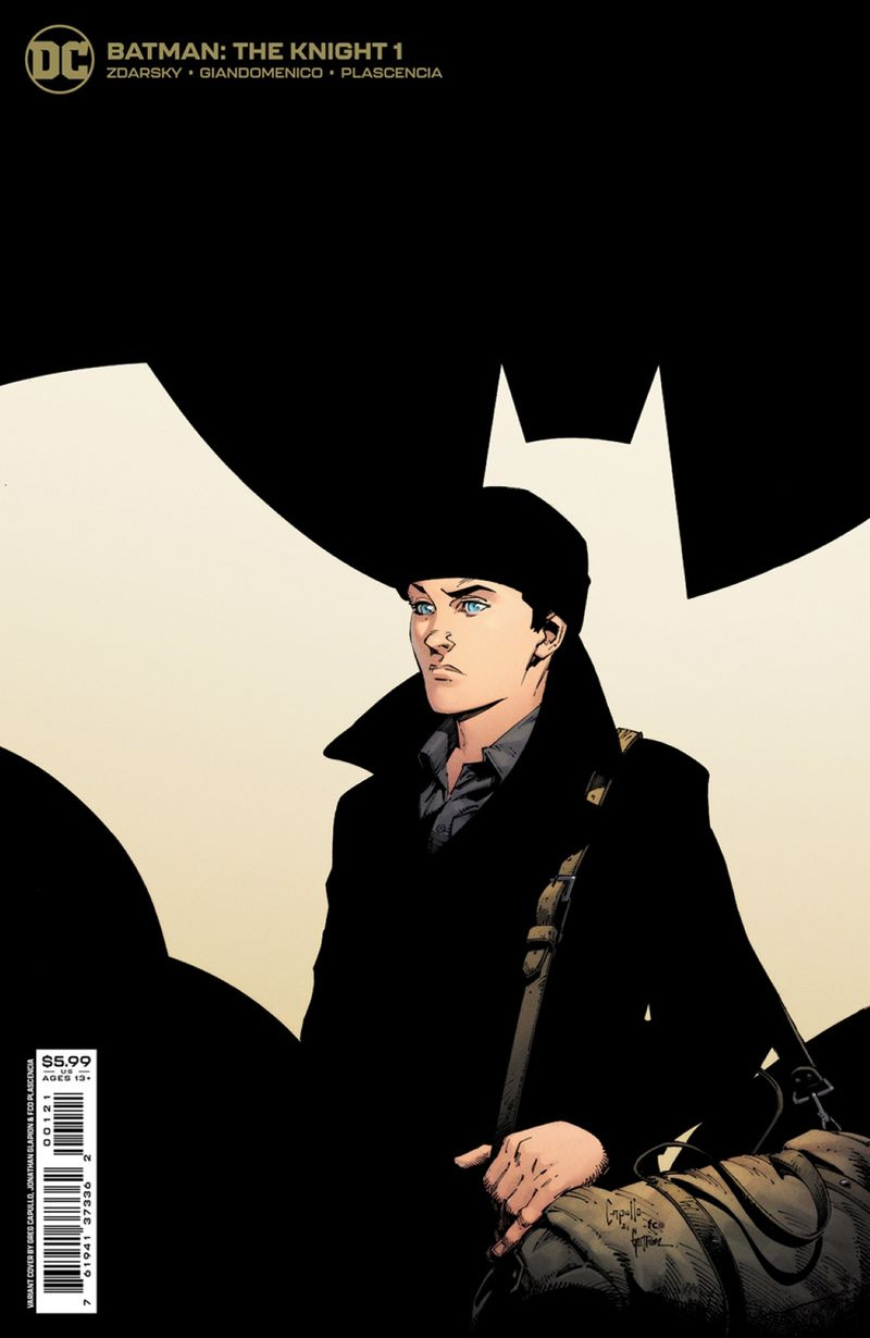 sivu Batman: The Knight #1:stä