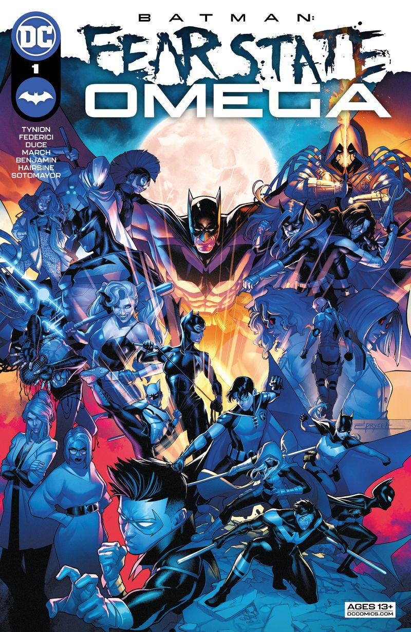 Batman: Fear State - Omega #1 omslag