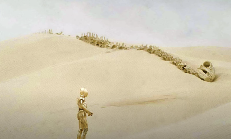Krayt-draken i Star Wars: A New Hope