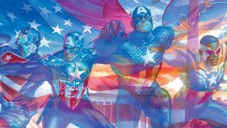 cover af The United States of Captain America #1 af Alex Ross