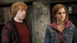 Rupert Grint og Emma Watson i Harry Potter og Dødsregalierne
