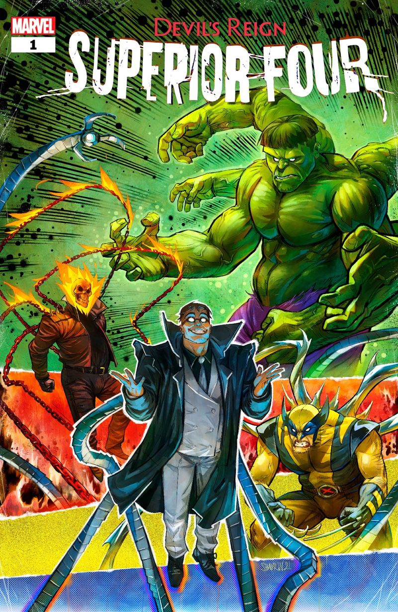 copertina di Superior Four #2