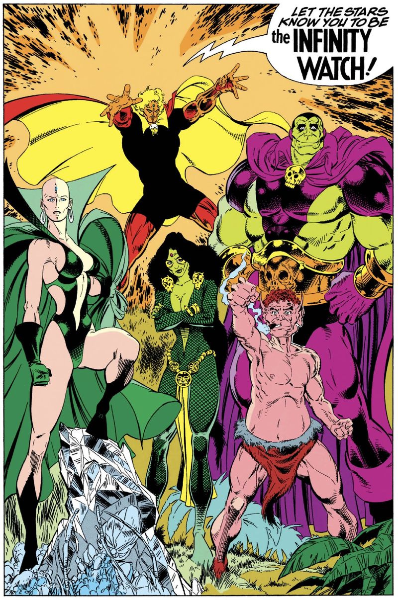 Warlock & The Infinity Watch-side