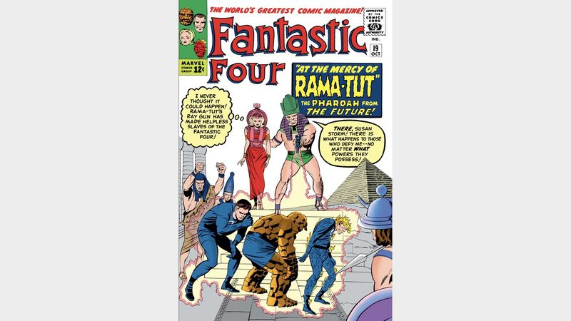 cover av Fantastic Four #19