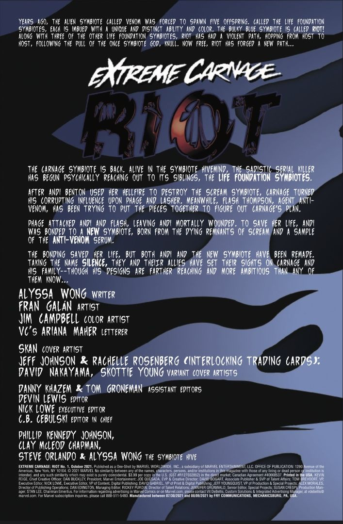 side fra Extreme Carnage: Riot #1