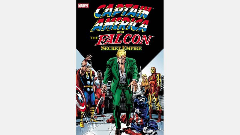 cover af Captain America and the Falcon: Secret Empire