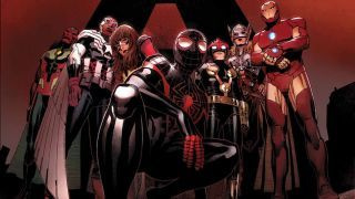 Täysin uusi, All-Different Avengers #1 -version kansi