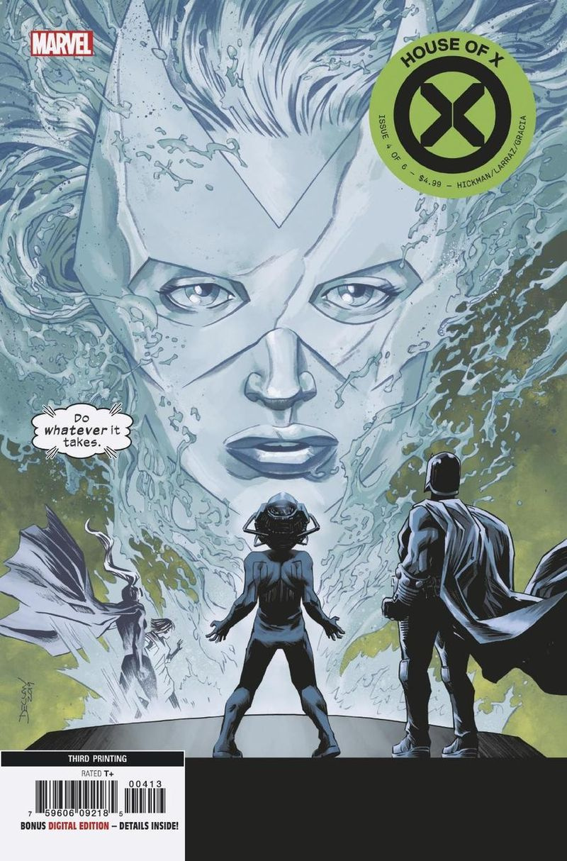 House of X #4 tredje trykvariant omslag