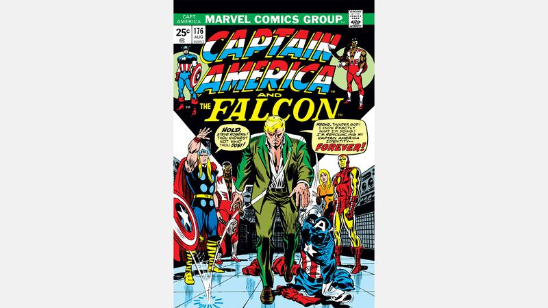 cover af Captain America #176