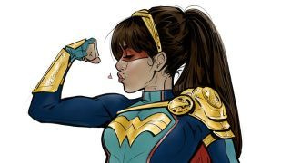 Concept art voor Wonder Girl door Joelle Jones