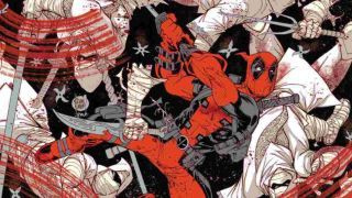 cover van Deadpool: Black, White, and Blood #1