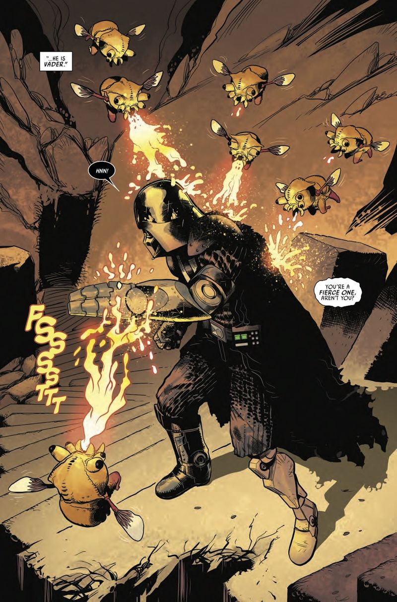 Pagina uit Star Wars: Darth Vader #8
