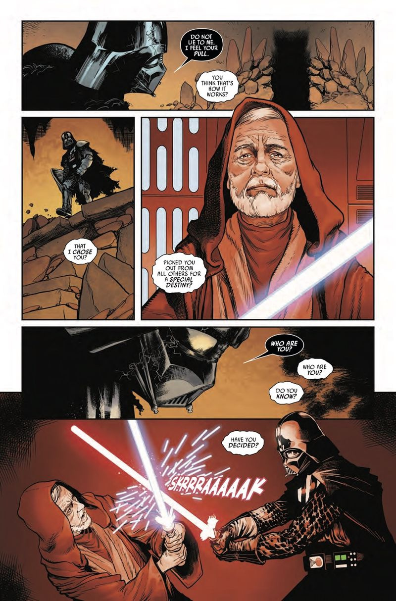 Pagina uit Star Wars: Darth Vader #8