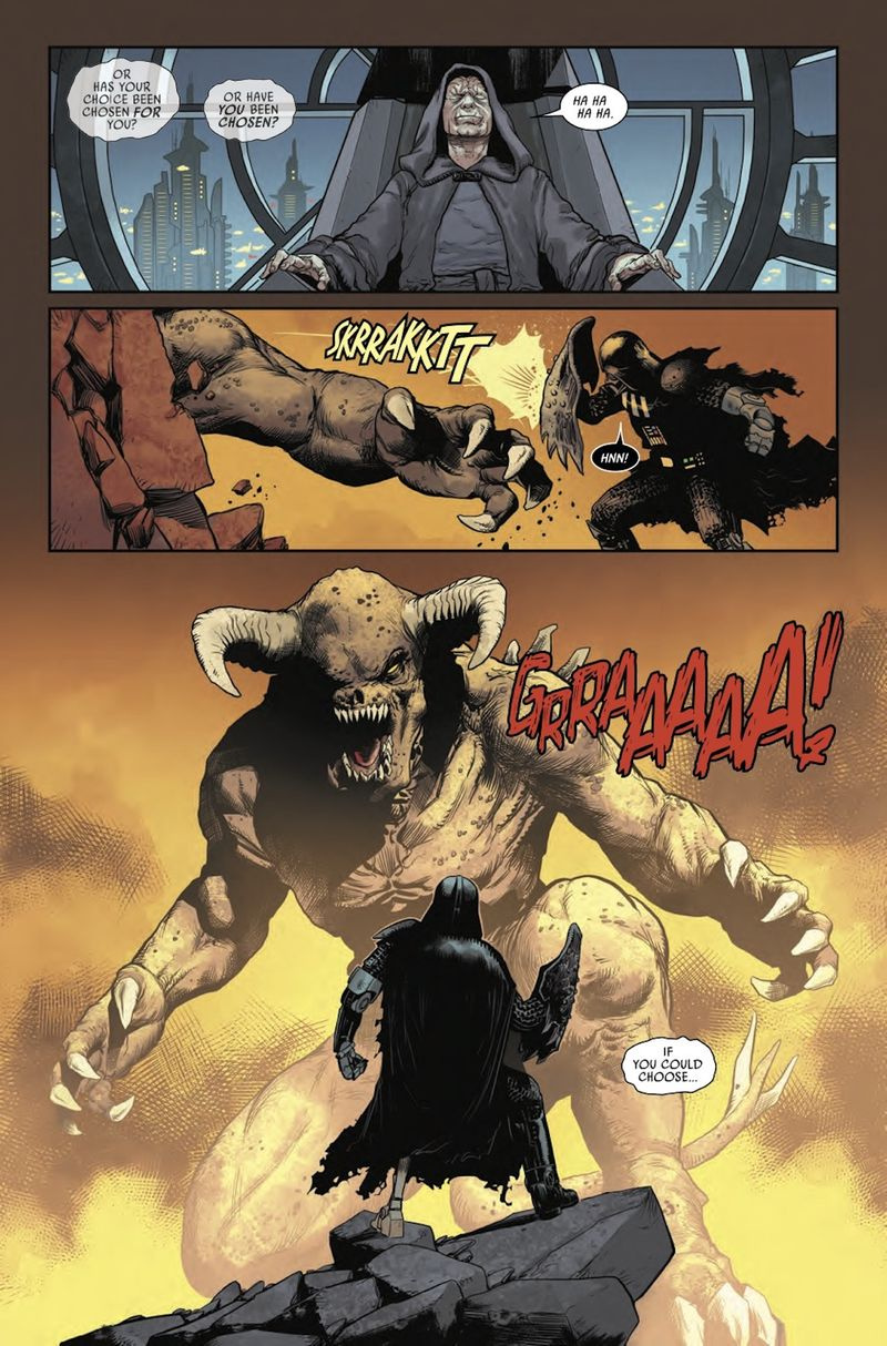 Pagina uit Star Wars: Darth Vader #8