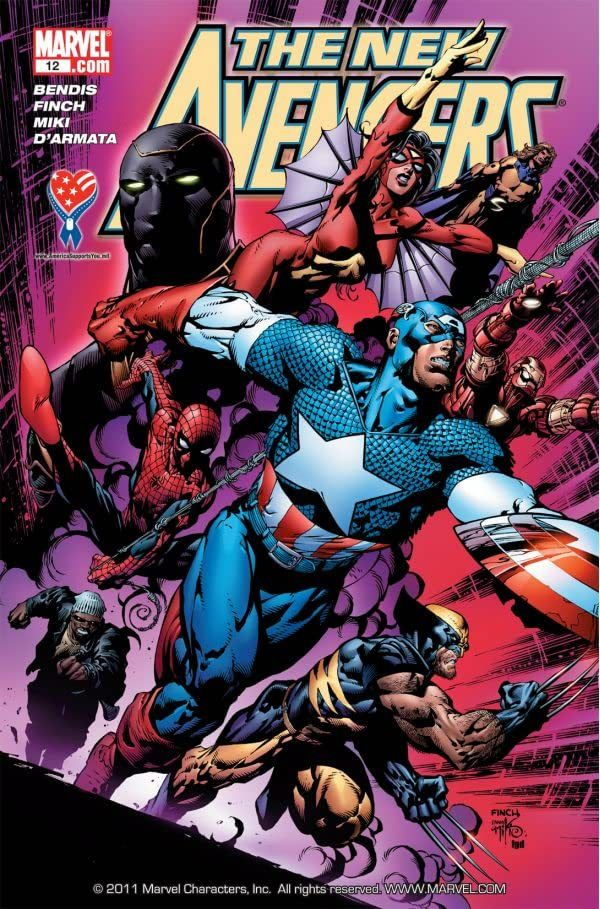 Nieuwe Avengers #12-cover