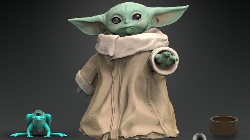 Hasbro Star Wars: The Black Series Il bambino da 1,12 pollici