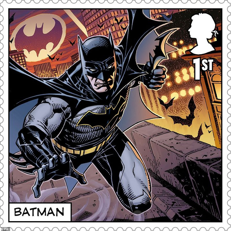 Batman frimærker