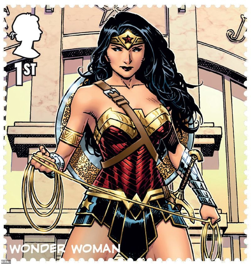 Justice League stempel