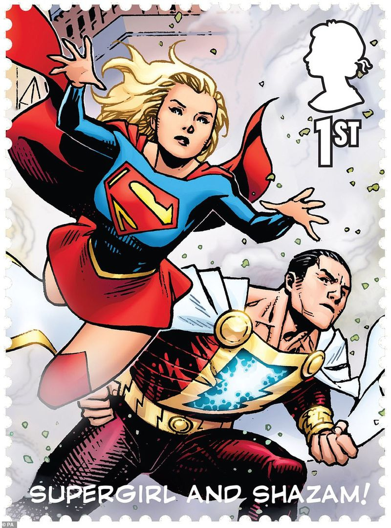 Justice League stempel
