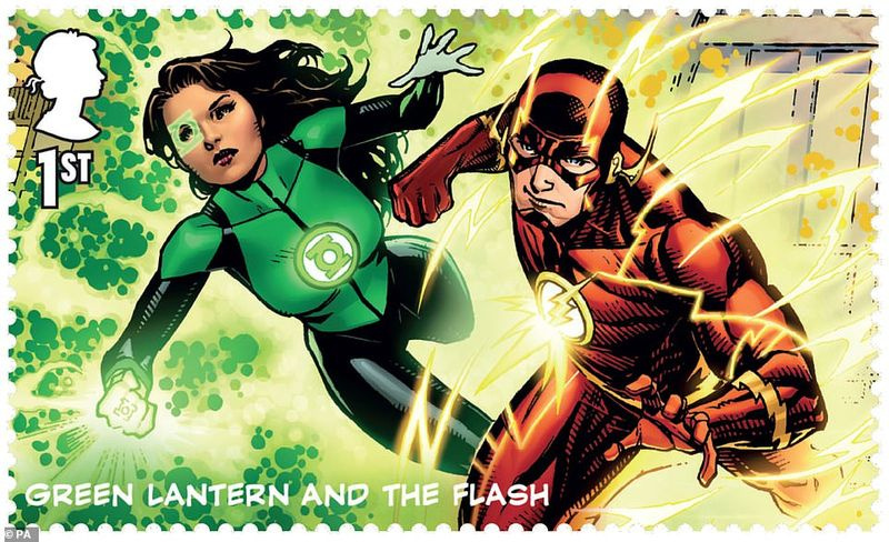 Justice League stempel