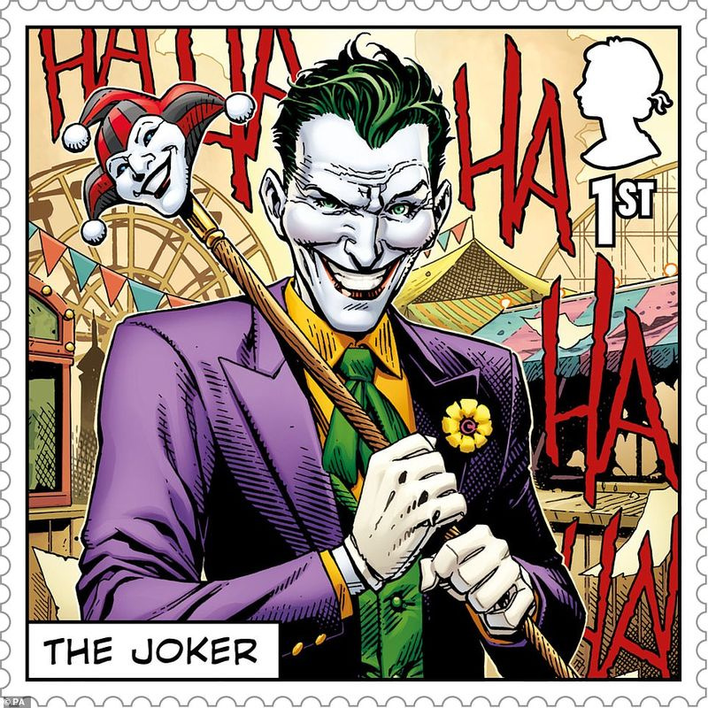 Batman frimærker