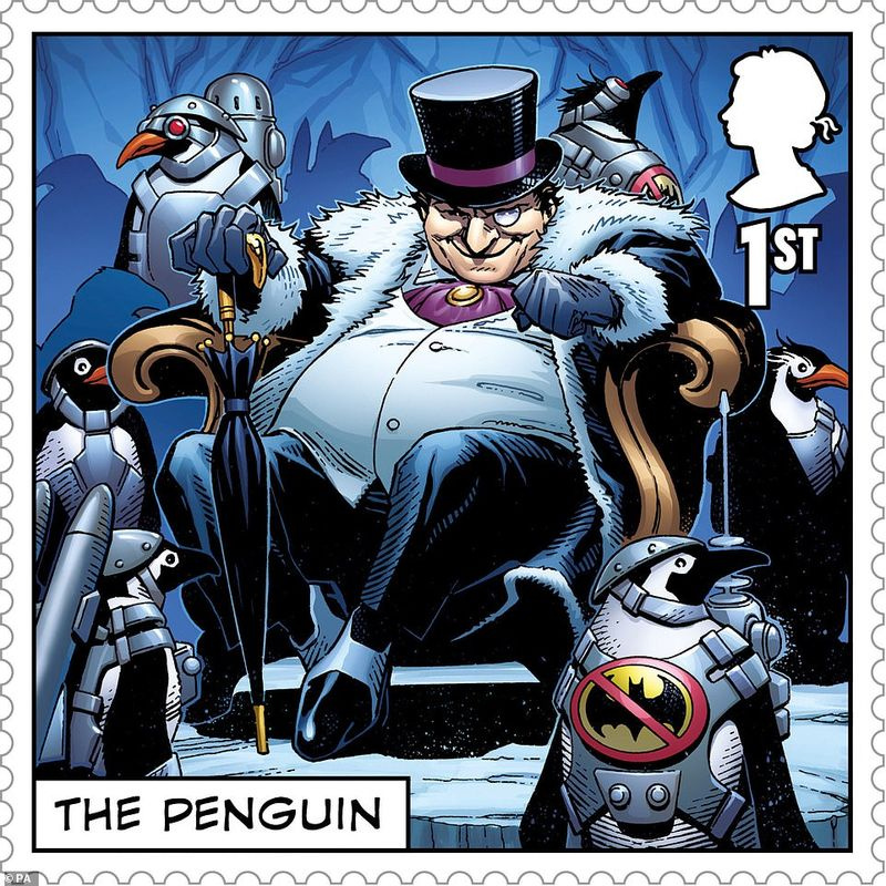Batman frimærker