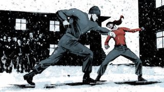 bilde av Black Widow i det røde rommet