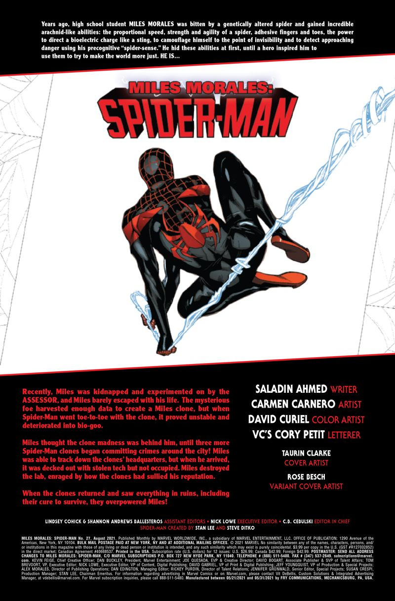Miles Morales: Hämähäkkimies #27