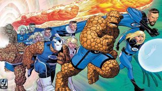 Fantastic Four #35 variant omslag