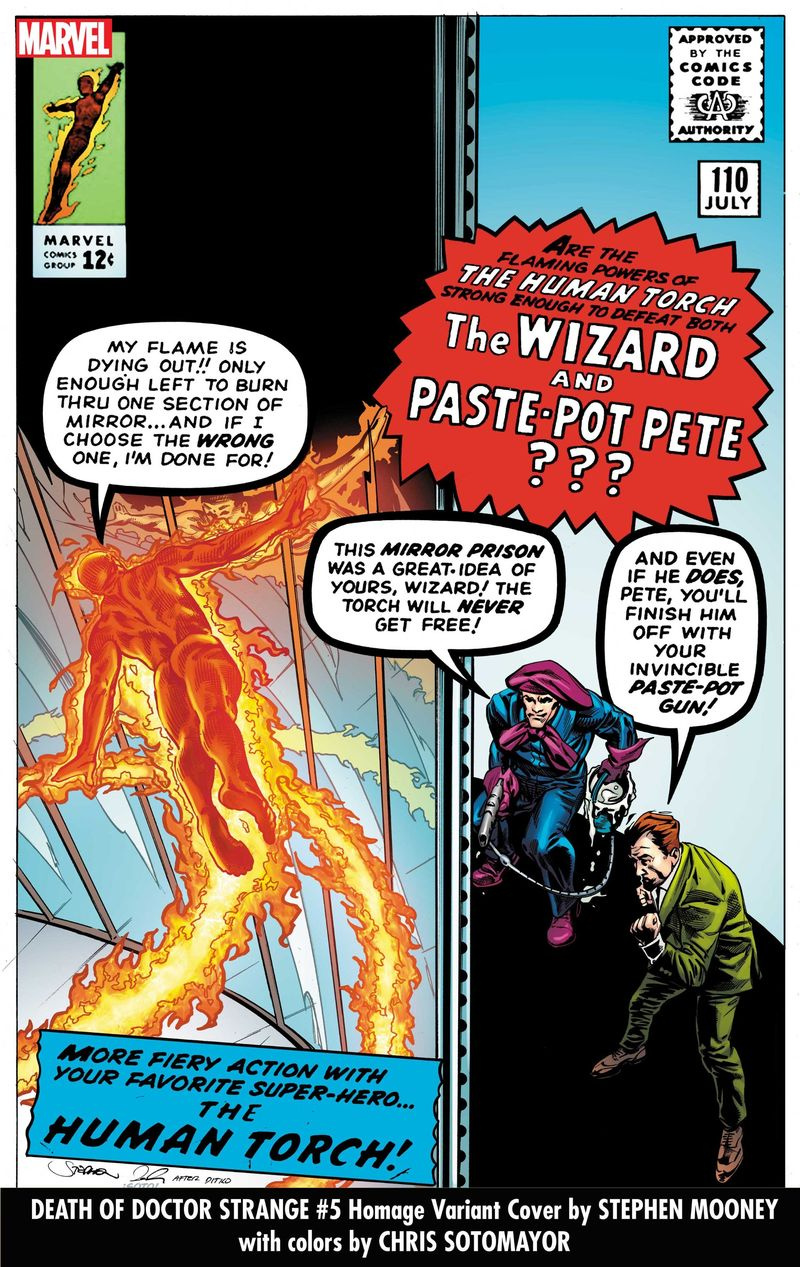 Marvel Comicsin kunnianosoitusversioiden kannet