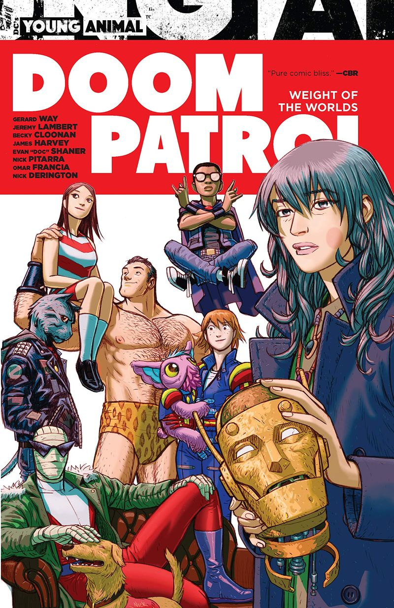 Copertina di Doom Patrol: Il peso dei mondi