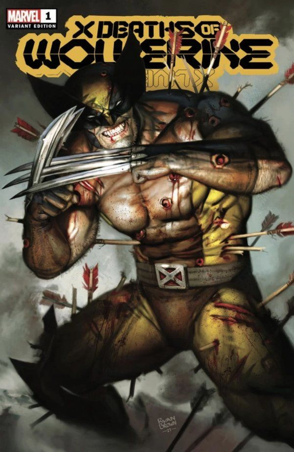 X Deaths of Wolverine #1 copertina della variante