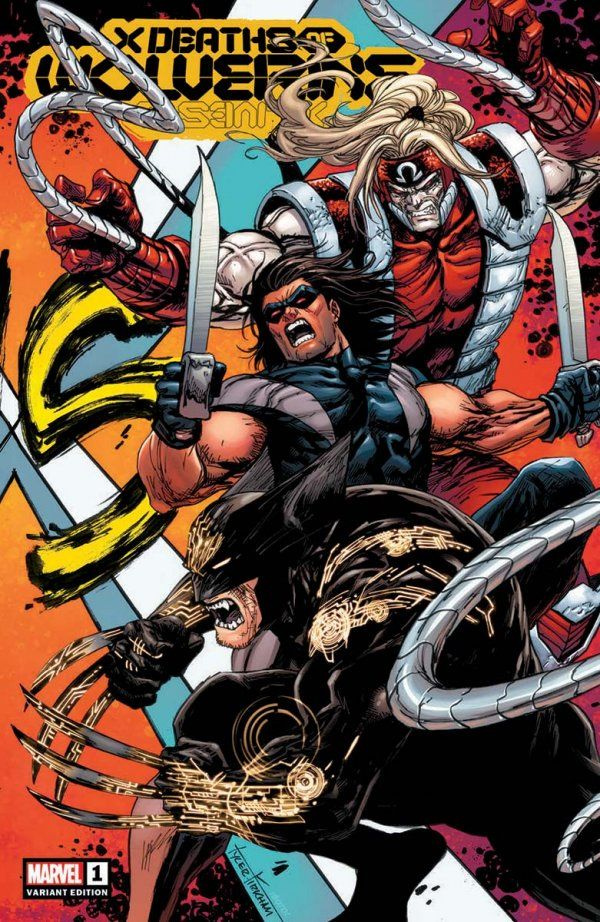 X Deaths of Wolverine #1 copertina della variante