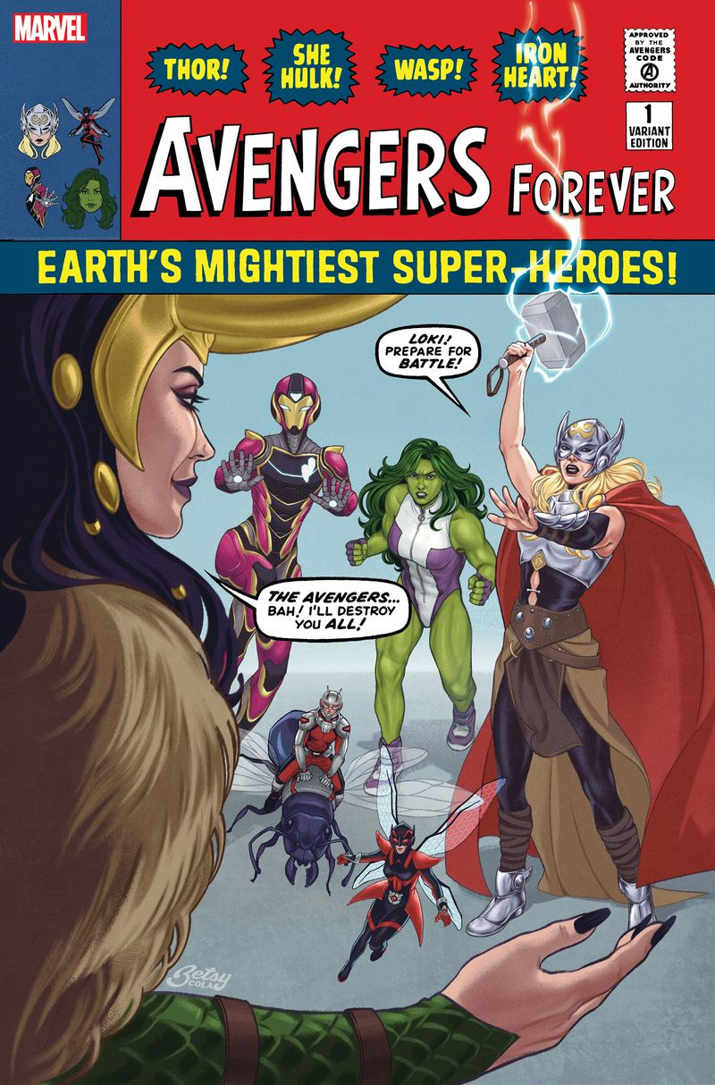 Avengers Forever #1 -version kansi