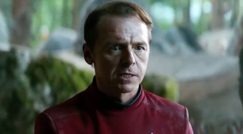 Simon Pegg in Star Trek