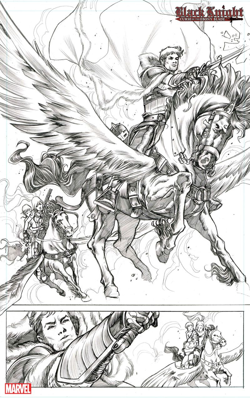 Black Knight: Curse of the Ebony Blade #2 og 3