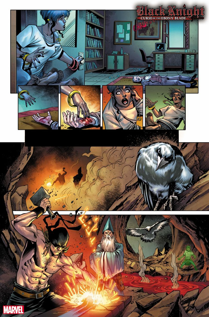 Black Knight: Curse of the Ebony Blade #2 og 3