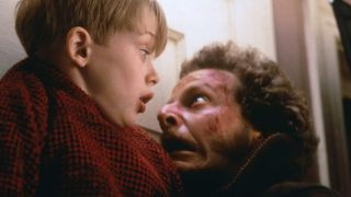 Macaulay Culkin en Daniel Stern in Alleen thuis