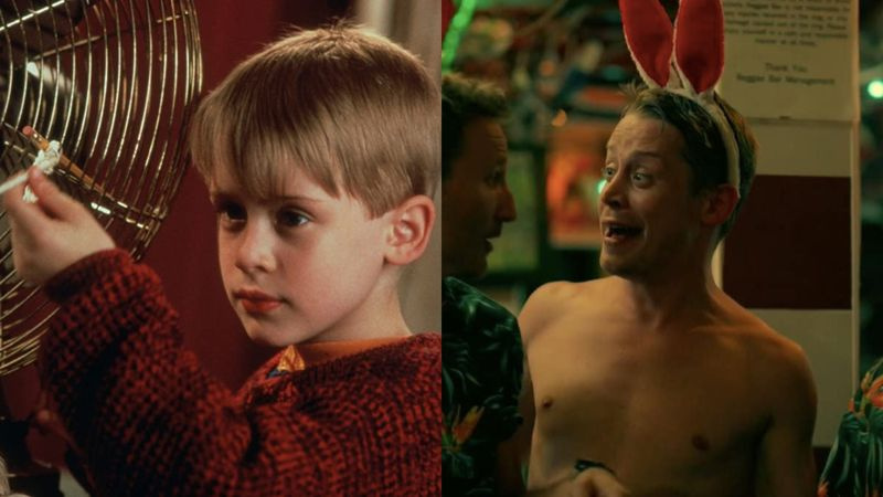 Macaulay Culkin toen en nu
