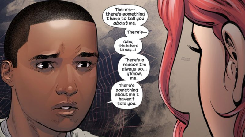 bild på Miles Morales som Spider-Man