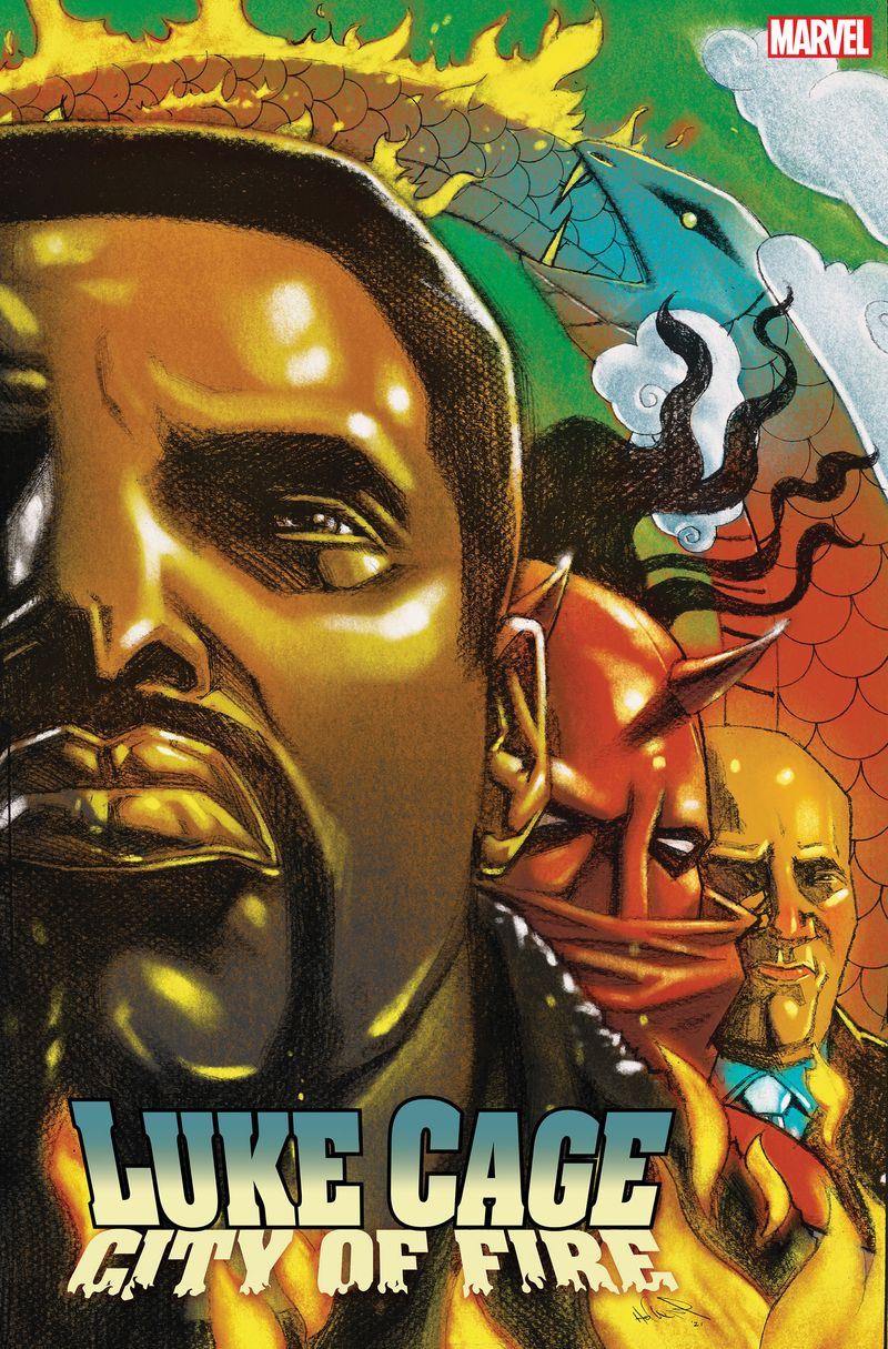 Luke Cage: City of Fire #1 variant cover