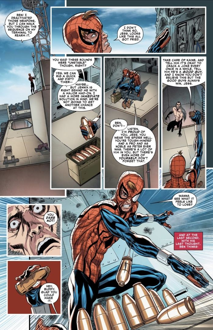 pagina da Scarlet Spiders #3