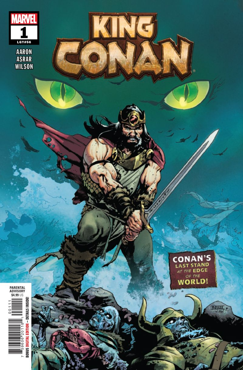 King Conan #1 omslag