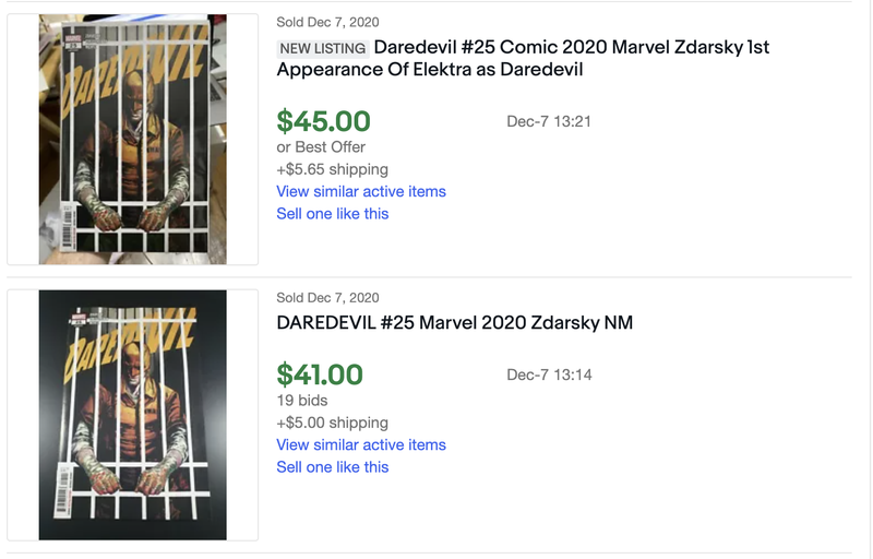 Daredevil #25 på eBay