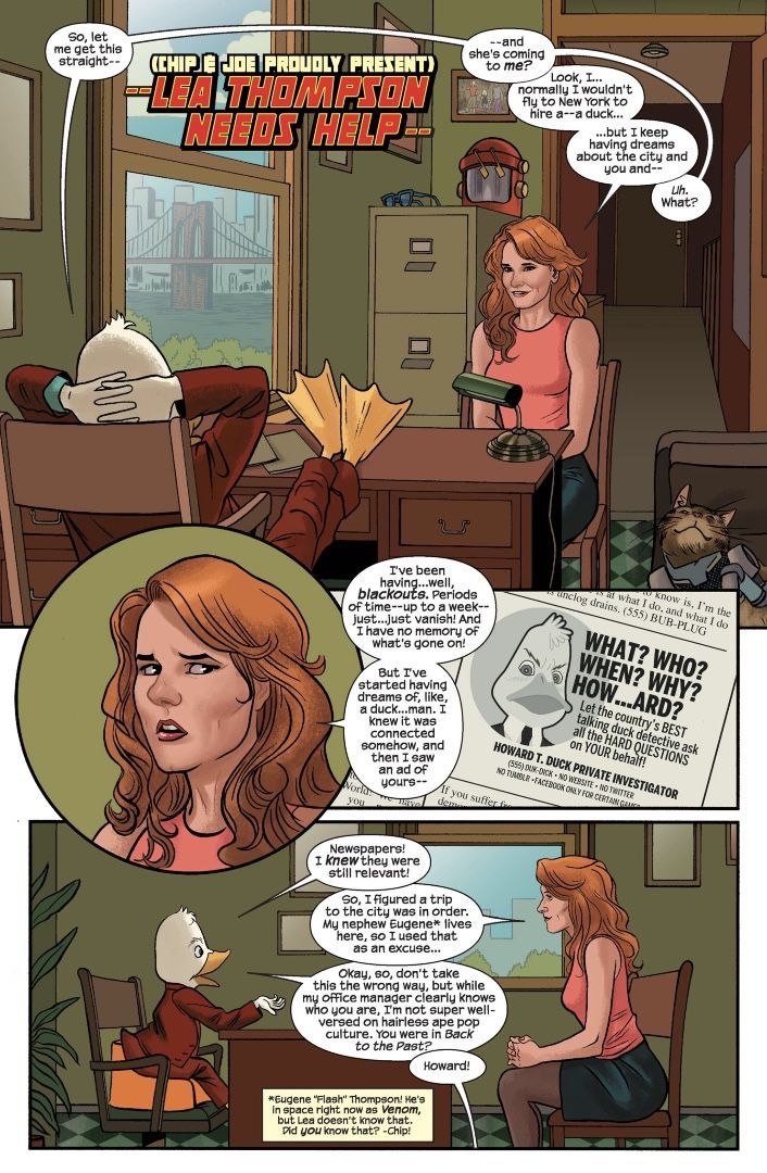 pagina van Howard the Duck #9