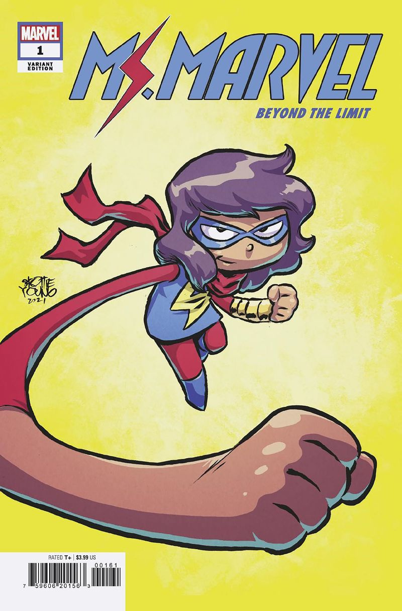 Ms. Marvel: Beyond the Limit #1 kansi