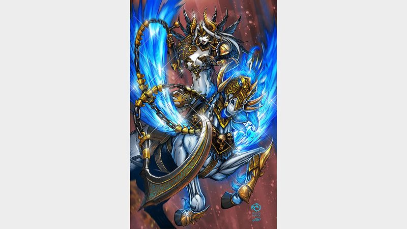 variant hoes voor Lady Death: Cataclysmic Majesty #1