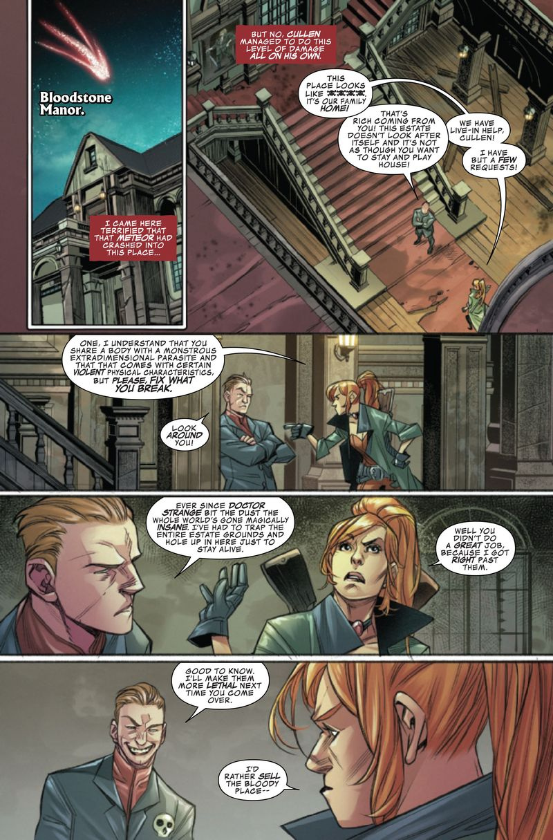 Doctor Strangen kuolema: Bloodstone #1