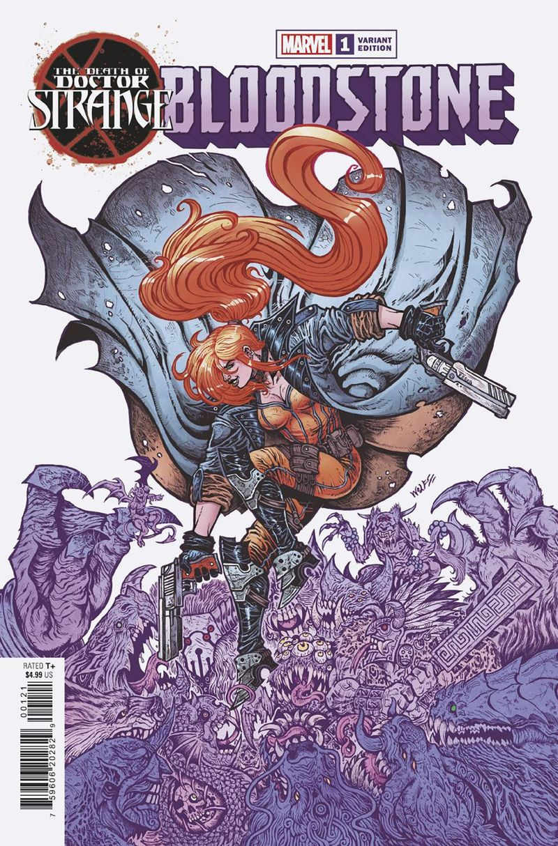 Death of Doctor Strange: Bloodstone #1 -version kansi